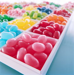 水果味橢圓形糖 小小糖果的甜蜜世界